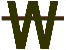 4" Symbol for No Water