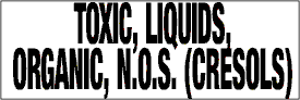 Toxic, Liquids, Organic, N.O.S. (Cresols)