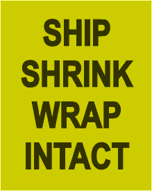 Chartreuse 4" X 5" Custom Quality Control Label
