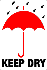 Keep Dry Label