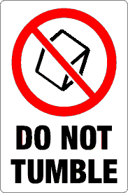 Do Not Tumble Label