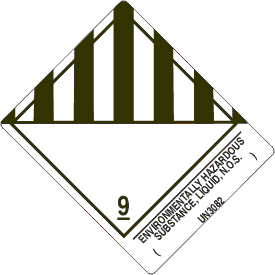 4" x 5" Miscellaneous Class 9 with Description Strip