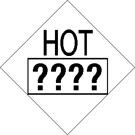 Vinyl Custom UN or NA Numbered HOT Placard